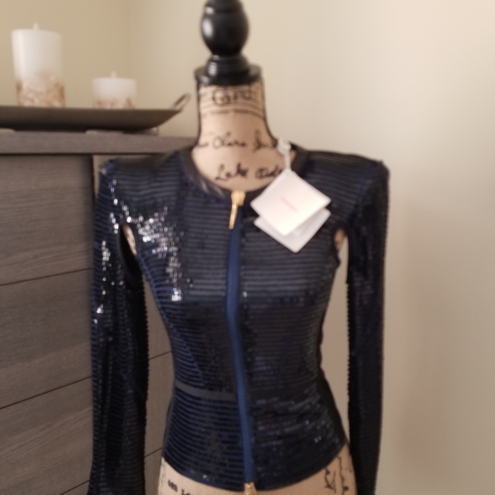 Emilio Pucci blue evening jacket
